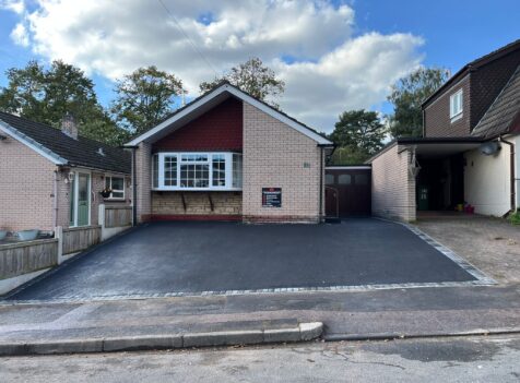 Tarmac drive construction