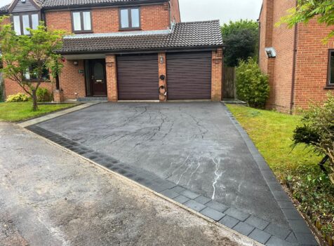 Tarmac drive construction