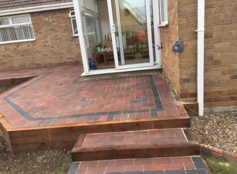 Professional patio paving in Derby