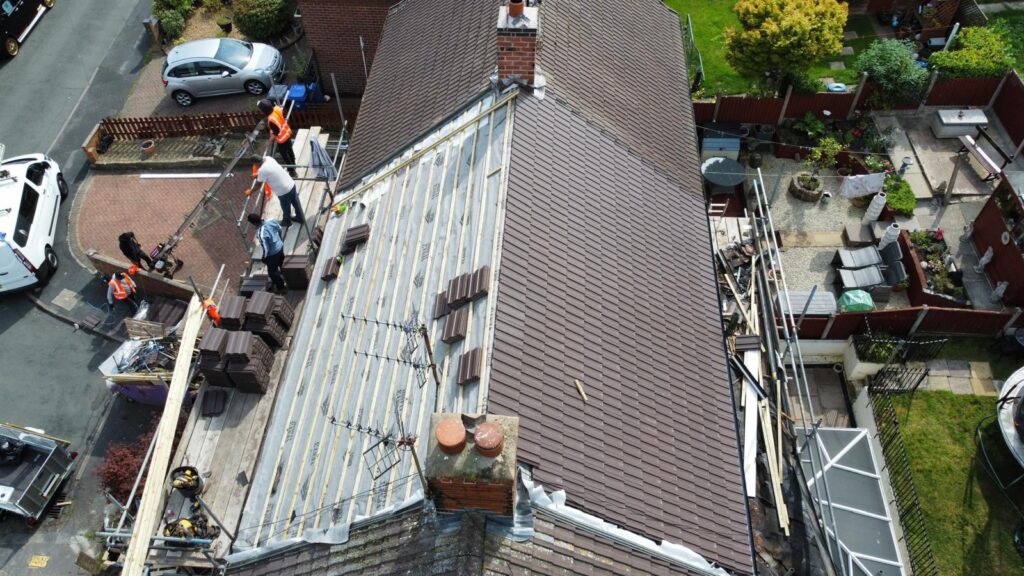 Expert new roof installation in Derby